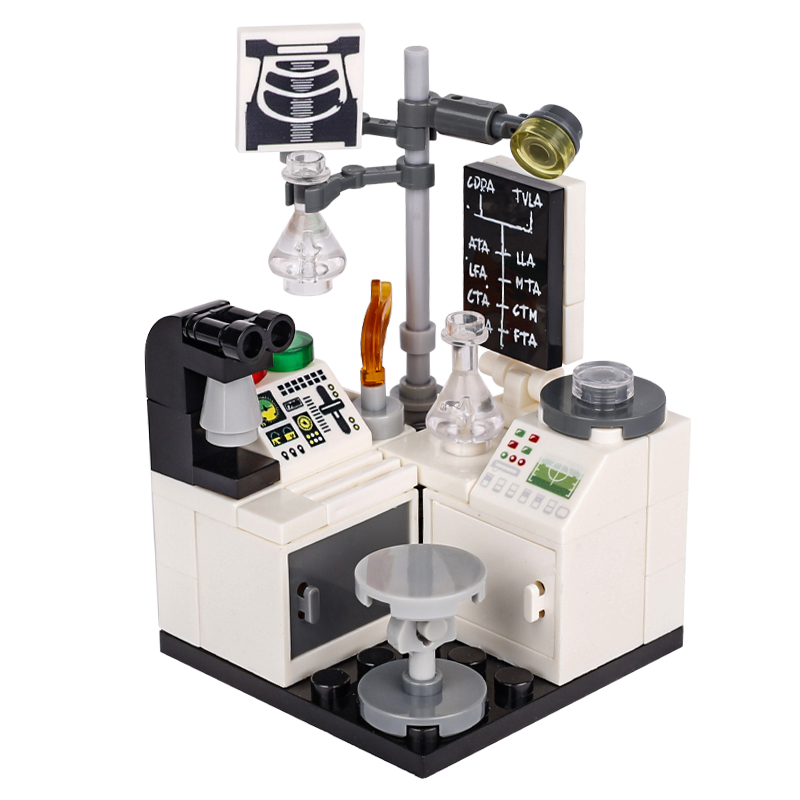 MOC City Laboratory Lab Buildi - Lego Set Creator review and price