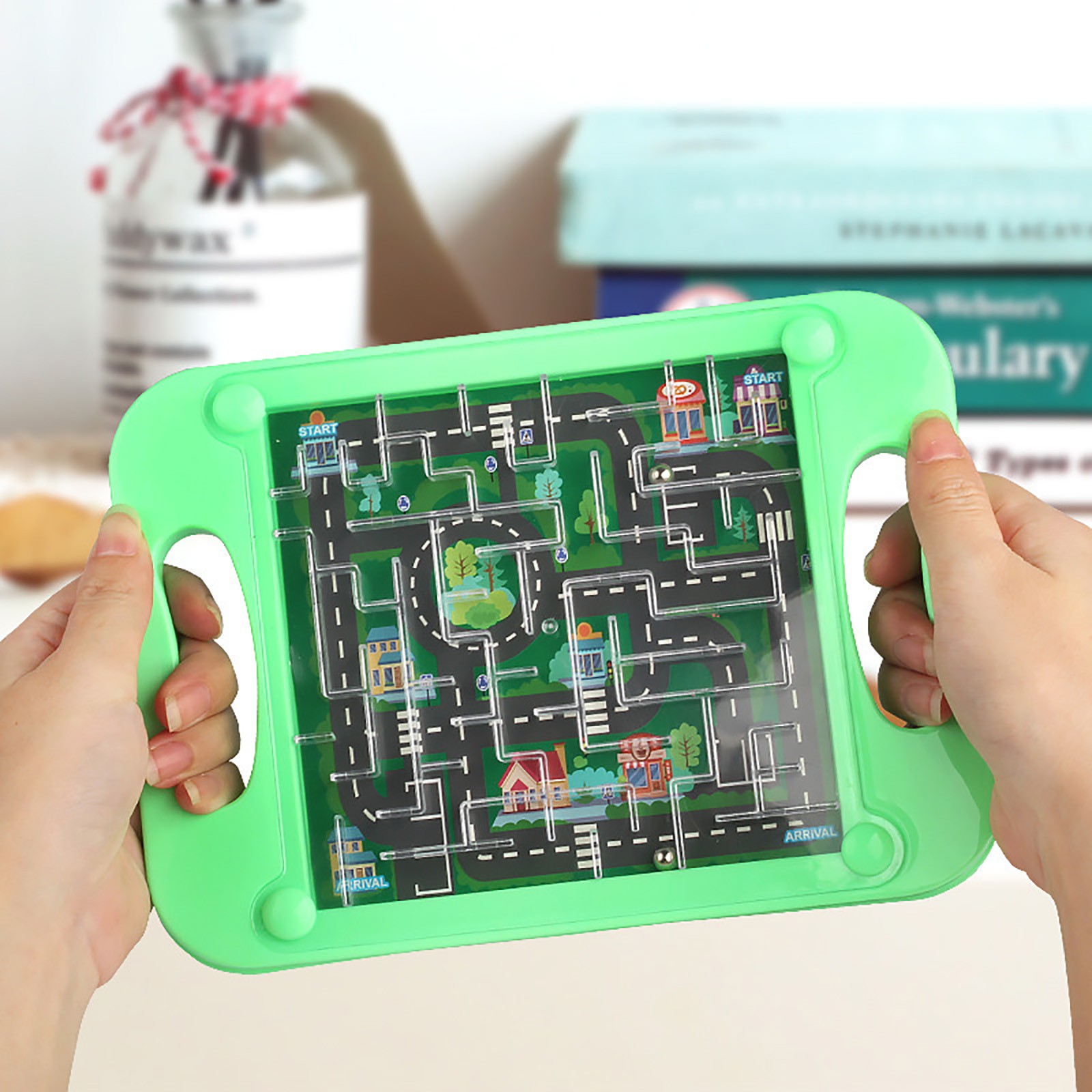 3D Maze Ball Kids Balance Grav - Board Game Qwirkle review and price